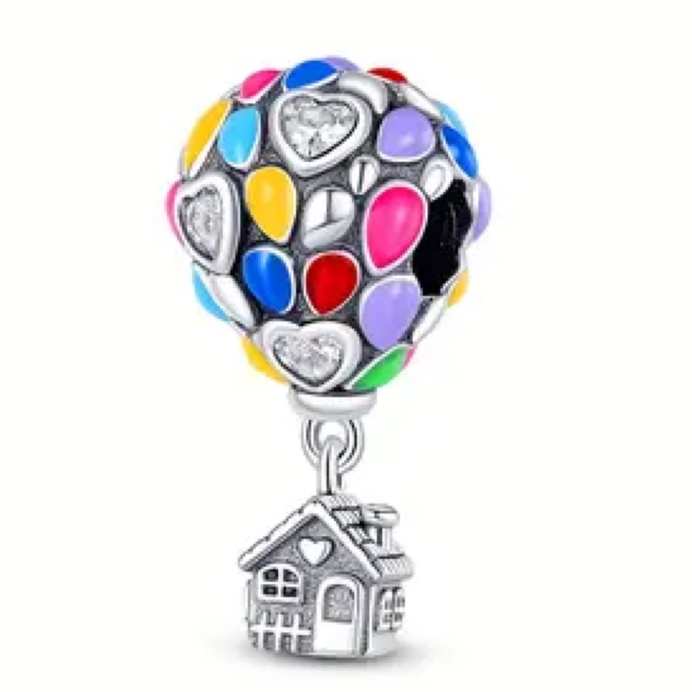 Disney’s Pixar “UP” Balloon House Charm Pendant - Pandora Style
